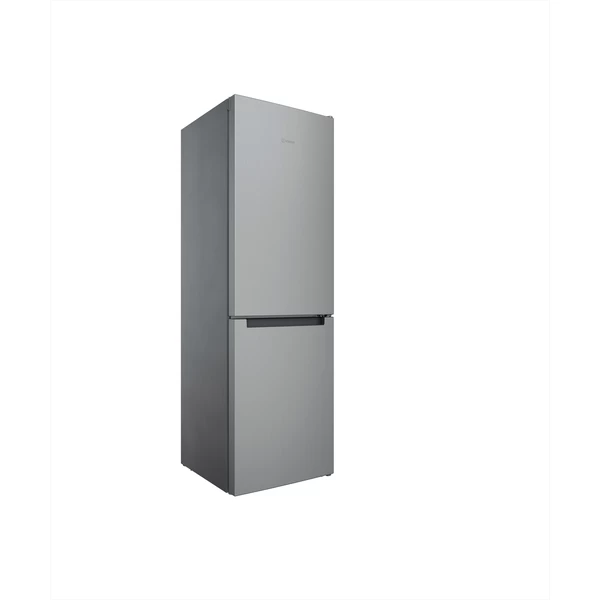 Indesit Kombinovaná chladnička s mrazničkou Volně stojící INFC8 TI21X Nerez 2 doors Perspective