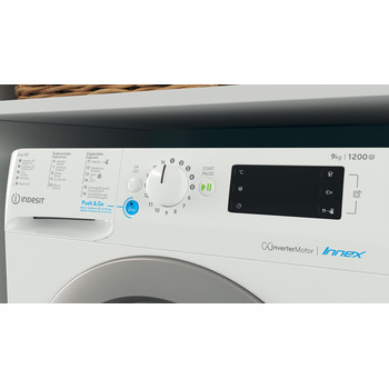 Máquina de Lavar Roupa Indesit BWE 91285X WS SPT N 9kg - Cv Buy