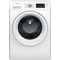 Whirlpool Washing machine Free-standing FFB 9448 WV UK White Front loader C Perspective
