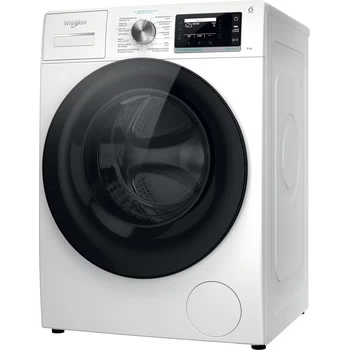 Whirlpool Lave-linge Pose-libre W7 89 SILENCE BE Blanc Frontal A Perspective