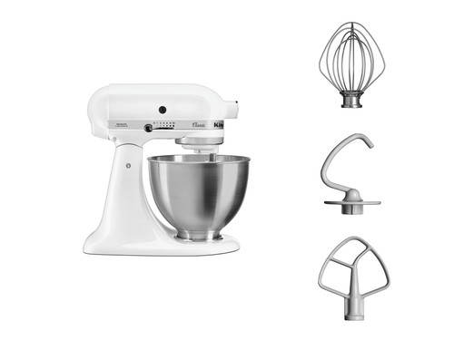 Gancio Impastatore Per Planetaria KitchenAid | Per Modelli A Testa Reclinabile 4.3L-4.8L | Rivestimento Antiaderente - Foto 10