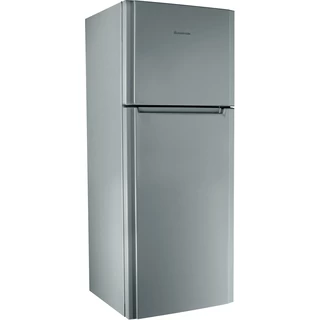 Ariston Fridge Freezer Free-standing ENTM 18020 F (EX) Inox 2 doors Perspective