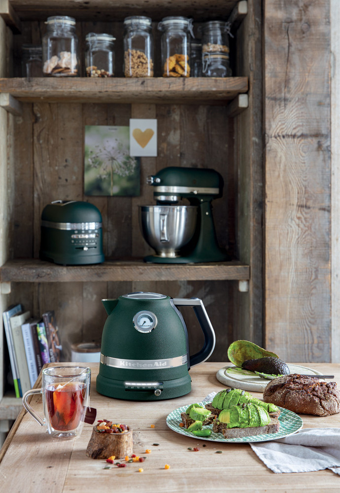 kitchen aid kettle green