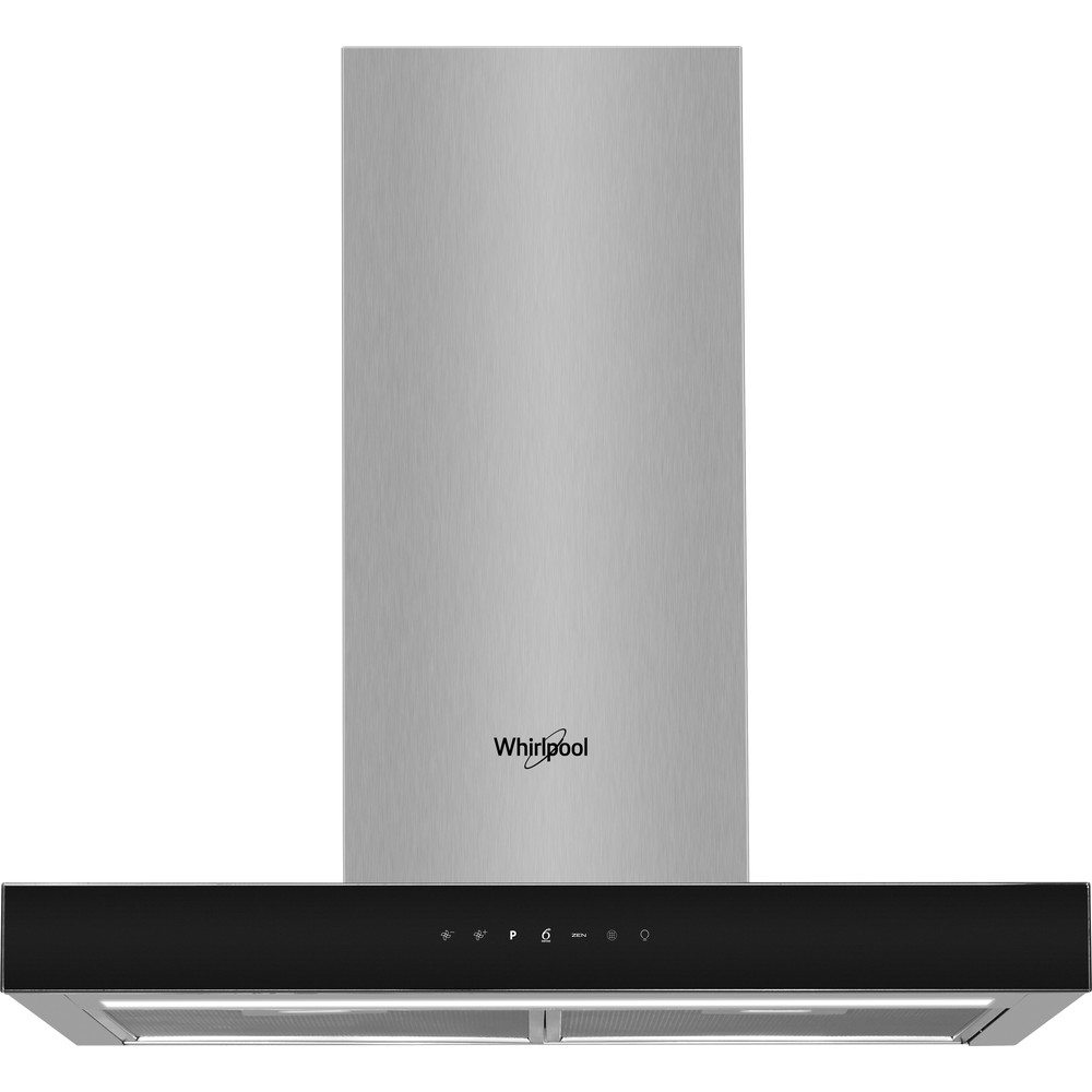 Whirlpool Аспиратор Вграден WHBS 62F LT K/1 Черен За монтиране на стена Електронно Frontal