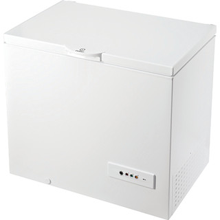 إنديست الفريزر مفرد OS 340 H T (EX) أبيض Perspective