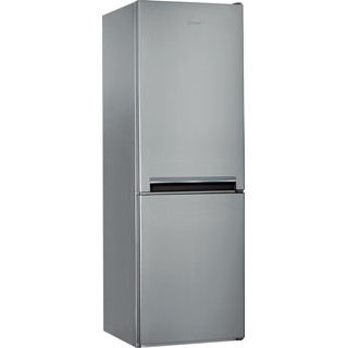 Indesit Холодильник з нижньою морозильною камерою. Соло LI7 S1E S Сріблястий 2 двері Perspective