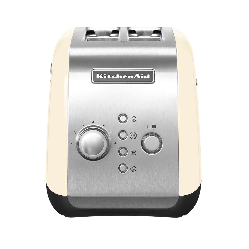 Kitchenaid Toaster Free-standing 5KMT221BAC Almond Cream Frontal