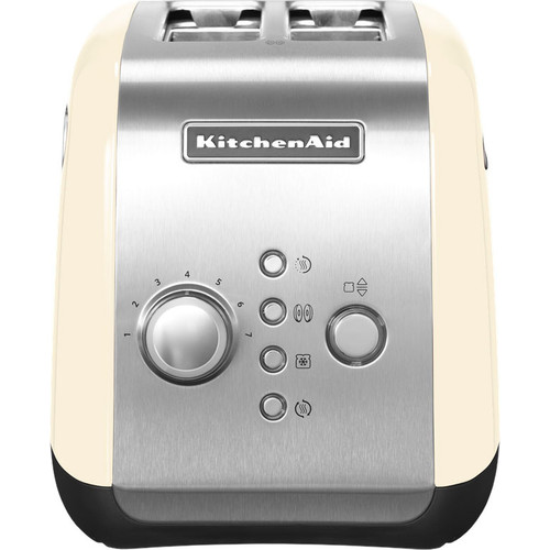 Kitchenaid Toaster Free-standing 5KMT221BAC Almond Cream Frontal