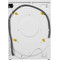 Whirlpool Washer dryer مفرد WWDE 7512 White محمل أمامي Perspective