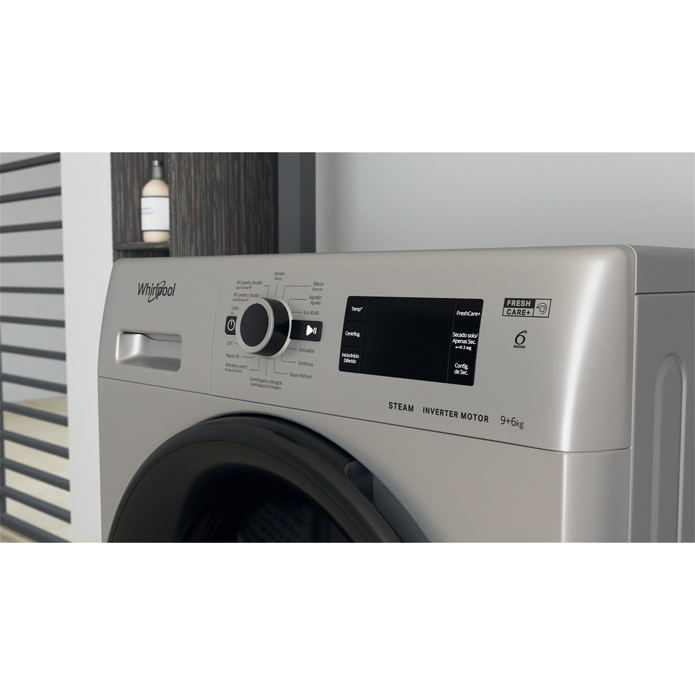 Lavasecadora Libre Instalación - FWDG 961483 SBV SPT N | Whirlpool España