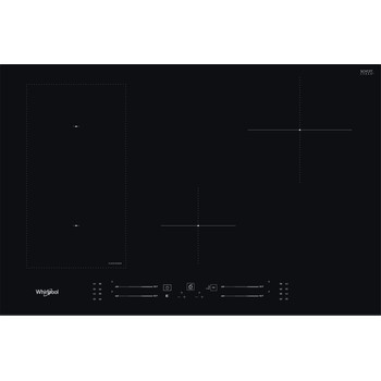 Whirlpool Piano cottura WL S3377 BF Nero Induction vitroceramic Frontal