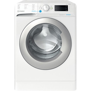 Fritstående Indesit vaskemaskine med frontbetjening: 9,0kg - BWE 91485X WS EU N