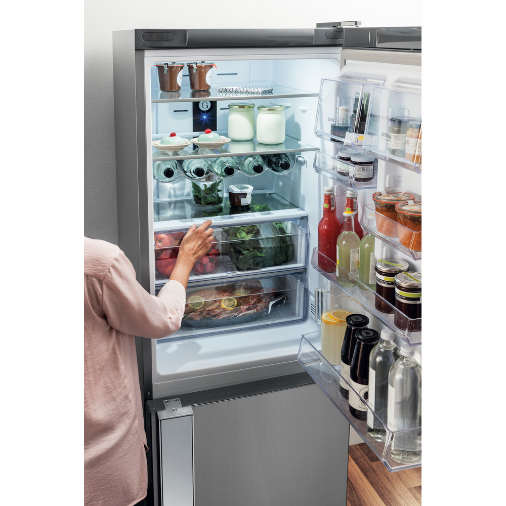 Frigorifero combinato Hotpoint No Frost XH9 T3Z XOJZH/1