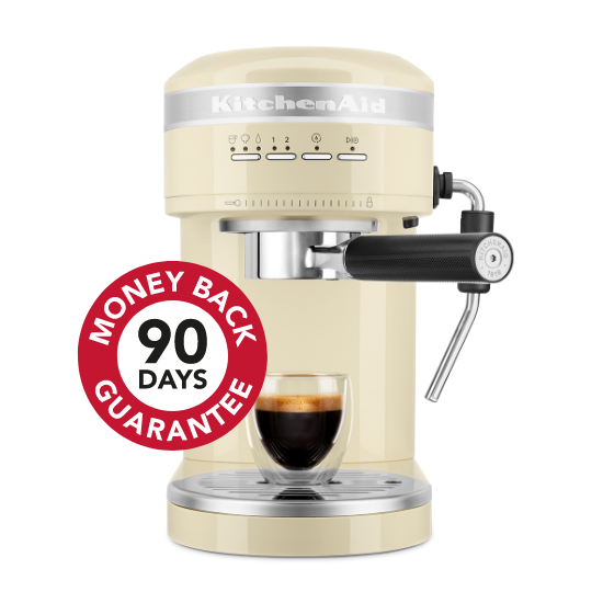 ESPRESSO MACHINE ARTISAN Almond Cream KitchenAid UK