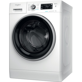 Whirlpool Lavabiancheria A libera installazione FFB R8429 BSV IT Bianco Carica frontale C Perspective
