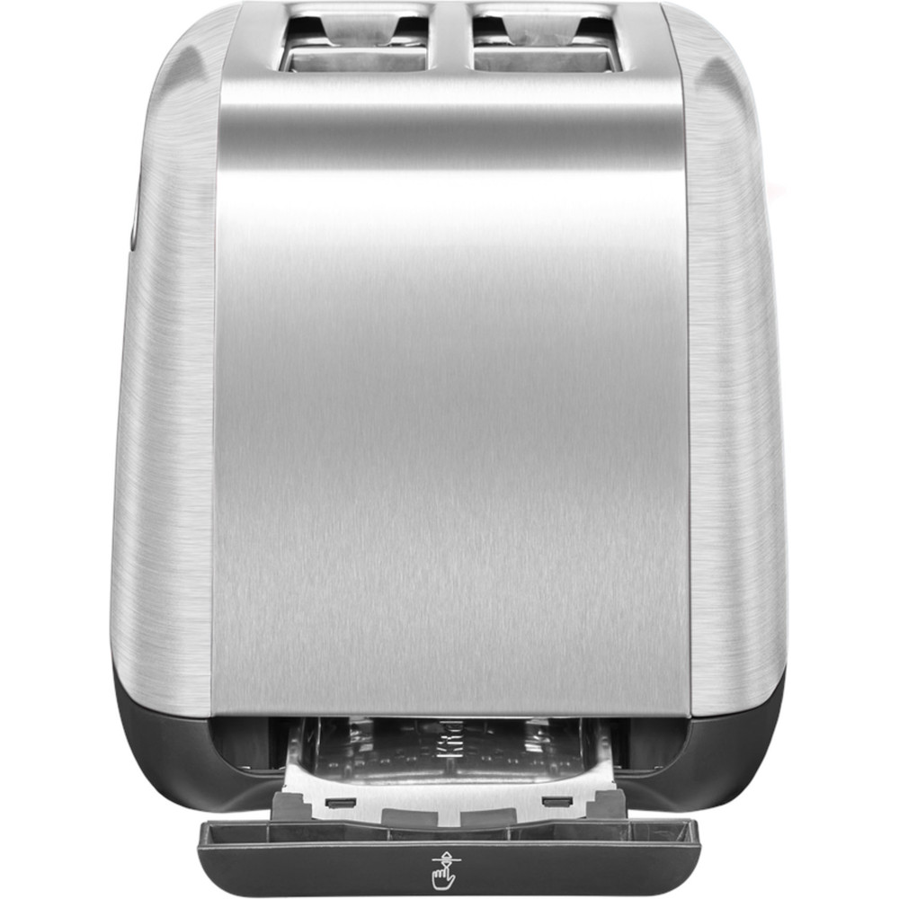 Kitchenaid Toaster Free-standing 5KMT221BSX Stainless steel Perspective open