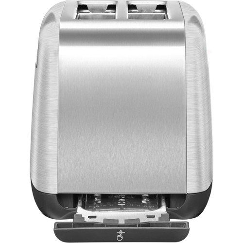 Kitchenaid Toaster Free-standing 5KMT221ESX Roestvrij staal Perspective open 2