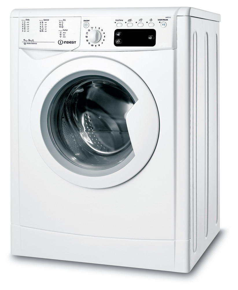 Lave-linge Séchant Posable Indesit IWDE 7125 B (EU) | Indesit FR