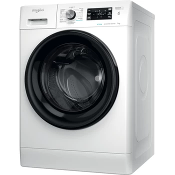 Whirlpool Lave-linge Pose-libre FFBBE 7448 BV F Blanc Frontal D Perspective