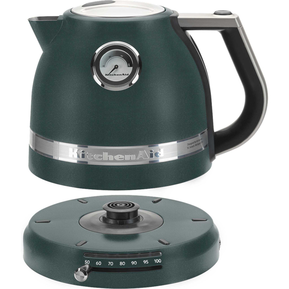 Variable Temperature Kettle 1.5L Artisan Pebbled palm KitchenAid UK