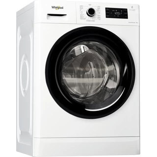 Whirlpool Máquina de lavar roupa Livre Instalação FWG81284WB SPT Branco Carga Frontal A+++ Perspective