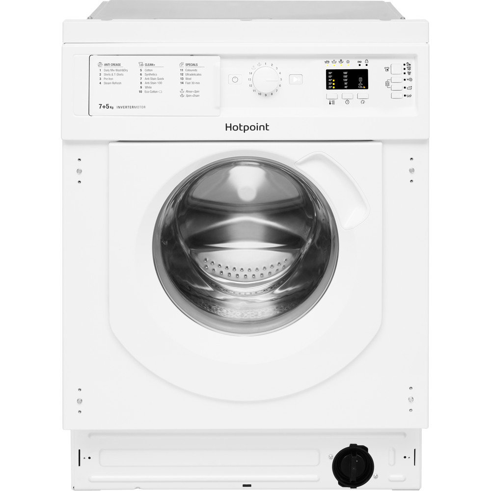integrated washer dryer hotpoint bi