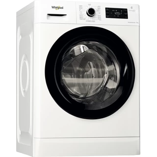 Whirlpool Máquina de lavar roupa Livre Instalação FWG91284WB SPT Branco Carga Frontal A+++ Perspective