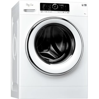 Whirlpool Máquina de lavar roupa Livre Instalação FSCR 90421 Branco Carga Frontal A+++ Perspective