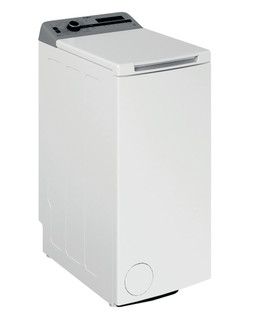 Fritstående Whirlpool-vaskemaskine med topbetjening: 6,5 kg - TDLRSL 65230SWS EE