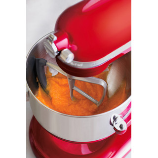 Batteur plat à bord flexible pour robots à bol relevable de 6,9L 5KFE7T