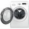 Whirlpool Washing machine Samostojeći FFS 7458 W EE Bela Prednje punjenje B Perspective