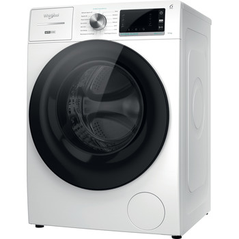 Whirlpool Lavabiancheria A libera installazione W7 W045WB IT Bianco Carica frontale B Perspective
