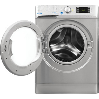 Indesit Washing machine Free-standing BWE 91484X S UK Silver Front loader A+++ Frontal open