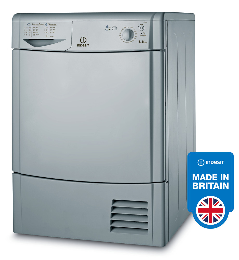 Freestanding Tumble Dryer Indesit IDC 8T3 B S (UK) | Indesit UK