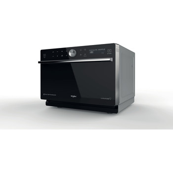 Whirlpool Microonde A libera installazione MWP 3391 SB Argento Elettronico 33 Microonde combinato 1000 Perspective