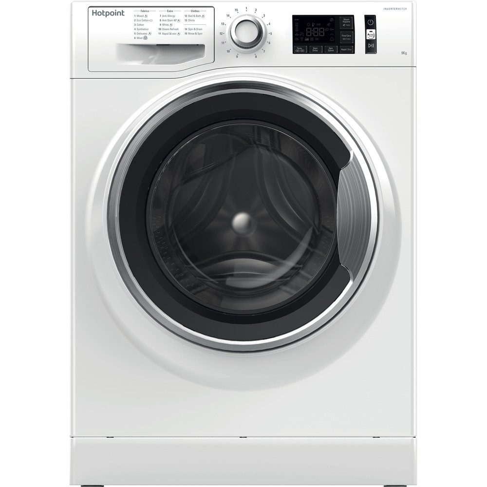 Hotpoint Freestanding Front Loading Washing Machine 9kg Nm11 946 Wc A Uk Hotpoint