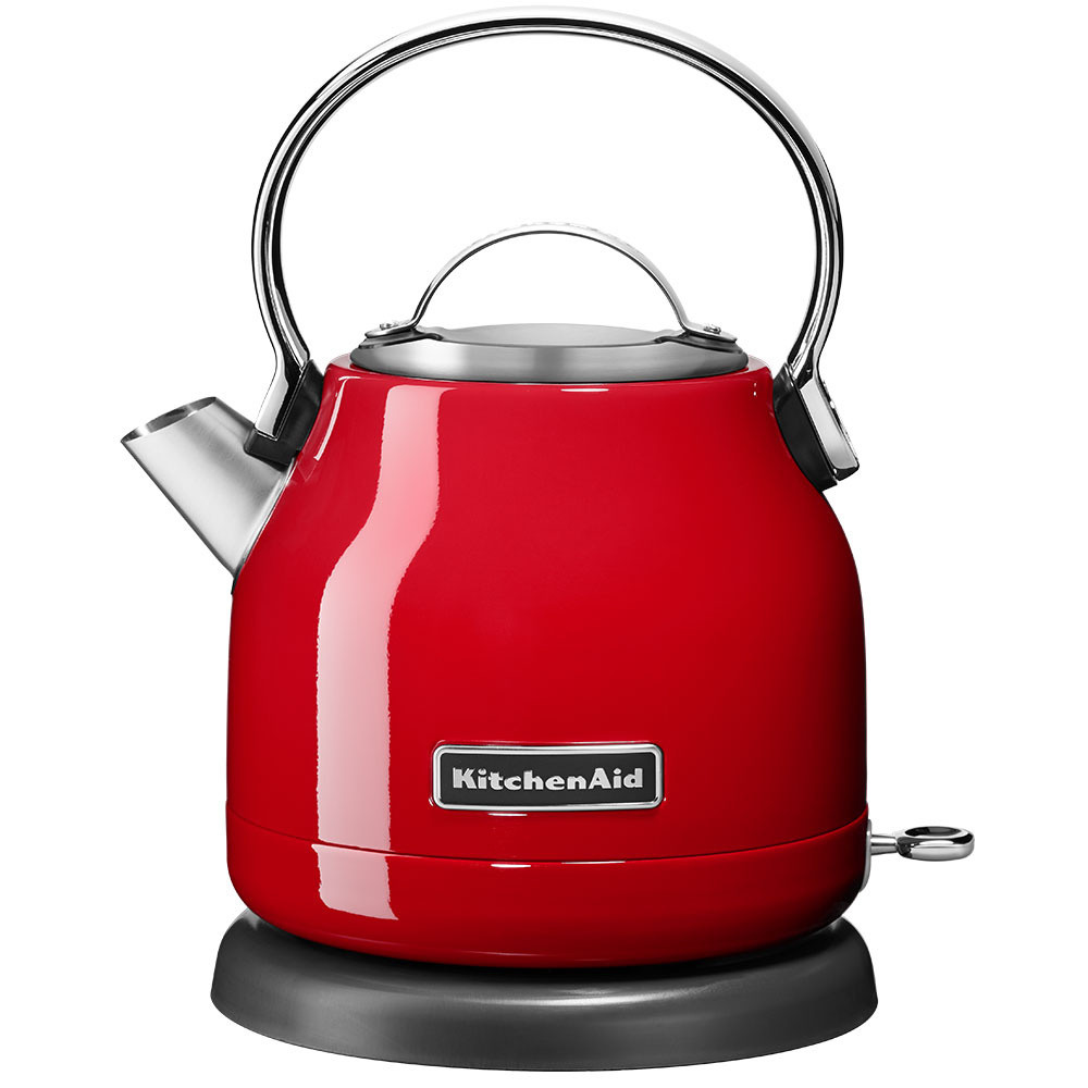 Hervidor de sales agua rojo