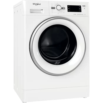 Whirlpool Maşină de spălat rufe cu uscător Independent FWDG 971682E WSV EU N Alb Încărcare frontală Perspective