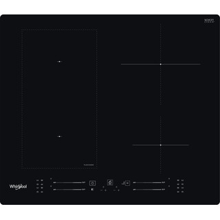 Whirlpool Paviršius WL S7960 NE Juoda Induction vitroceramic Frontal