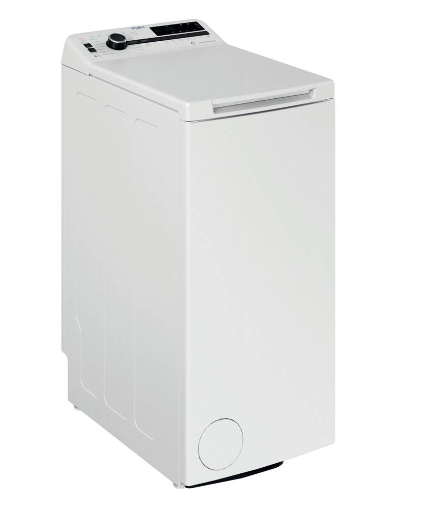 Whirlpool Washing machine Samostojni TDLRB 6241BS EU/N Bela Top loader C Perspective