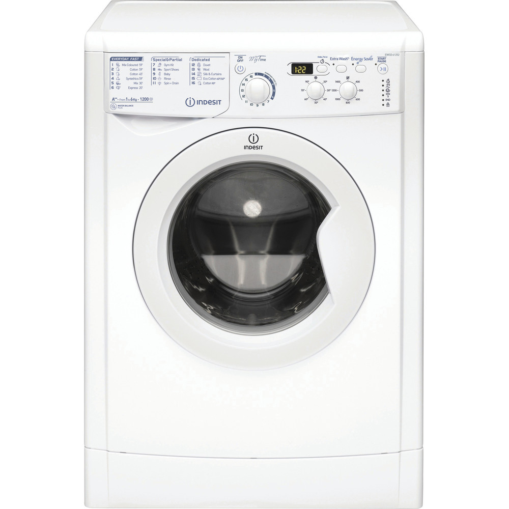 Indesit Mytime Ewsd 61252 W Washing Machine In White Ewsd