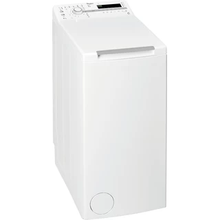 Whirlpool Maşină de spălat rufe Independent TDLR 60210 Alb Încărcare Verticală A+++ Perspective
