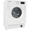 Whirlpool Pesumasin Integreeritav BI WMWG 71483E EU N Valge Eestlaetav D Frontal