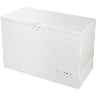 Indesit Congelador Livre Instalação OS 1A 400 H 1 Branco Perspective