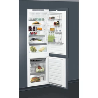 Whirlpool Fridge/freezer combination Built-in ART 8910/A+ SF.1 White 2 doors Lifestyle perspective open
