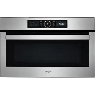 Whirlpool Microwave Built-in AMW 730/IX Stainless steel Electronic 31 MW+Grill function 1000 Frontal