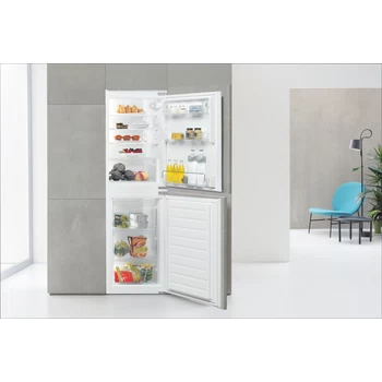 Whirlpool Fridge/freezer combination Built-in ART 4550 SF1 White 2 doors Lifestyle frontal open