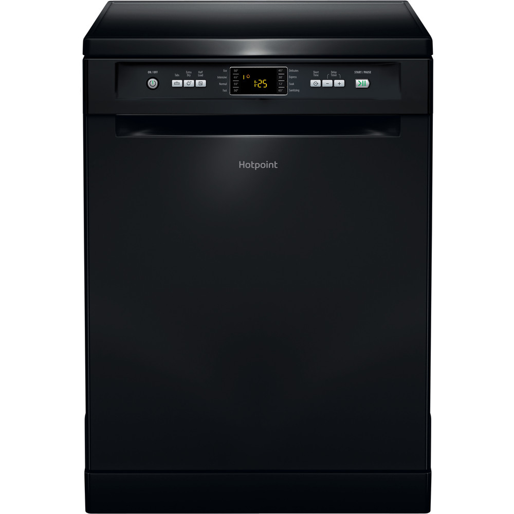 Hotpoint Dishwasher Full Size Black Color Fdfex 11011 K Hotpoint Ie