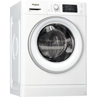 Whirlpool Máquina de lavar roupa Livre Instalação SF FWD91296WS EU Branco Carga Frontal A+++ Perspective