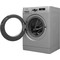 Whirlpool Washing machine Free-standing FWF71253SB GCC Silver Front loader A+++ Perspective